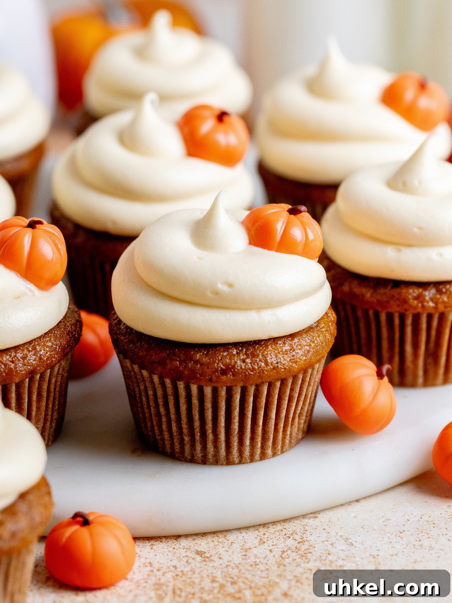 Pumpkin cupcakes