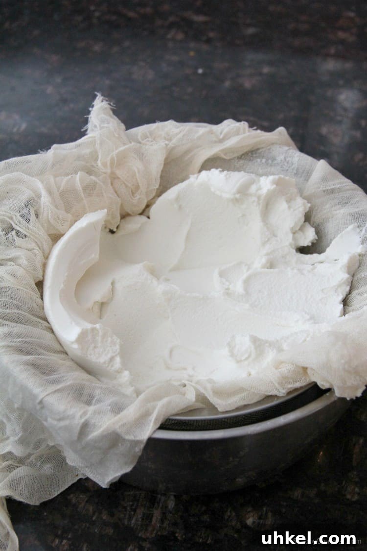 Learn how to strain ricotta cheese ricotta cheese in cheesecloth