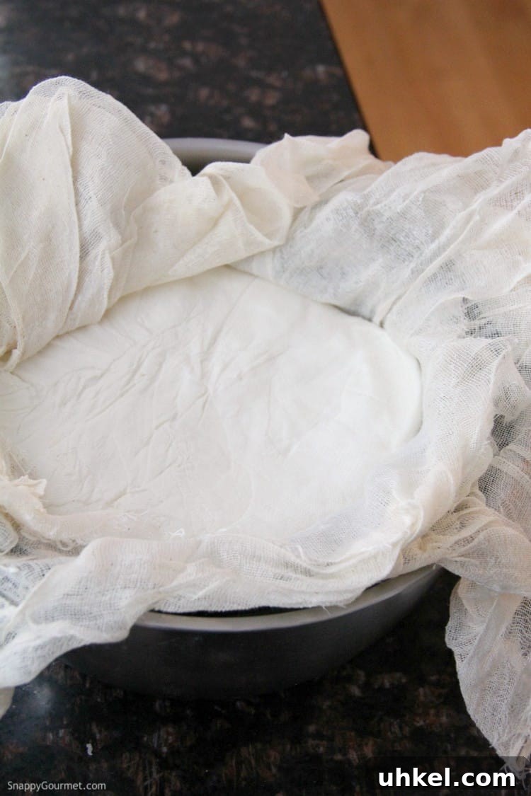 How to drain ricotta cheese ricotta cheese in cheese cloth