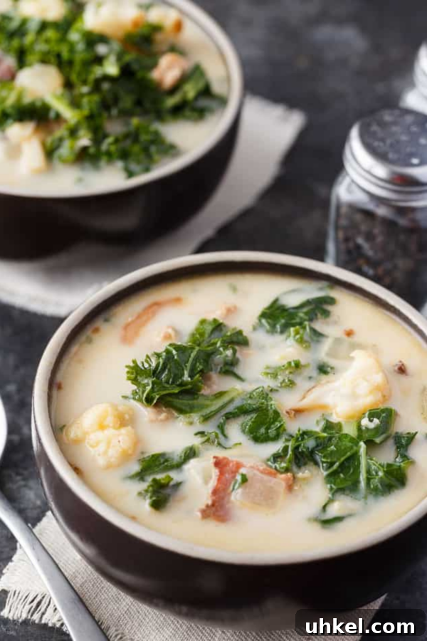 30 Comforting Keto Soup Recipes for Low-Carb Meals 27 Roundup Image