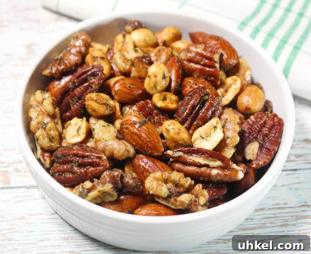 Keto Ranch Roasted Nuts Recipe — Crispy Low-Carb Snack 7 Ranch Roasted Keto Nuts6