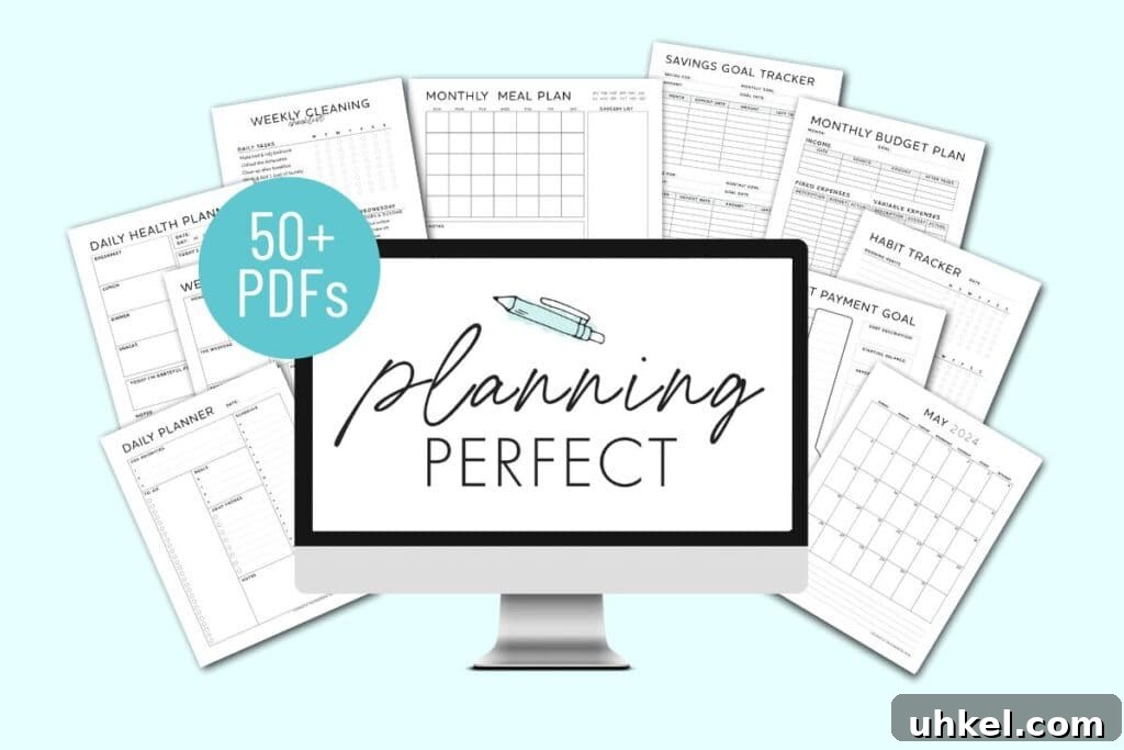 2025 Monthly Calendar PDF with Lined Notes — Free Printable 4 img 15506 15