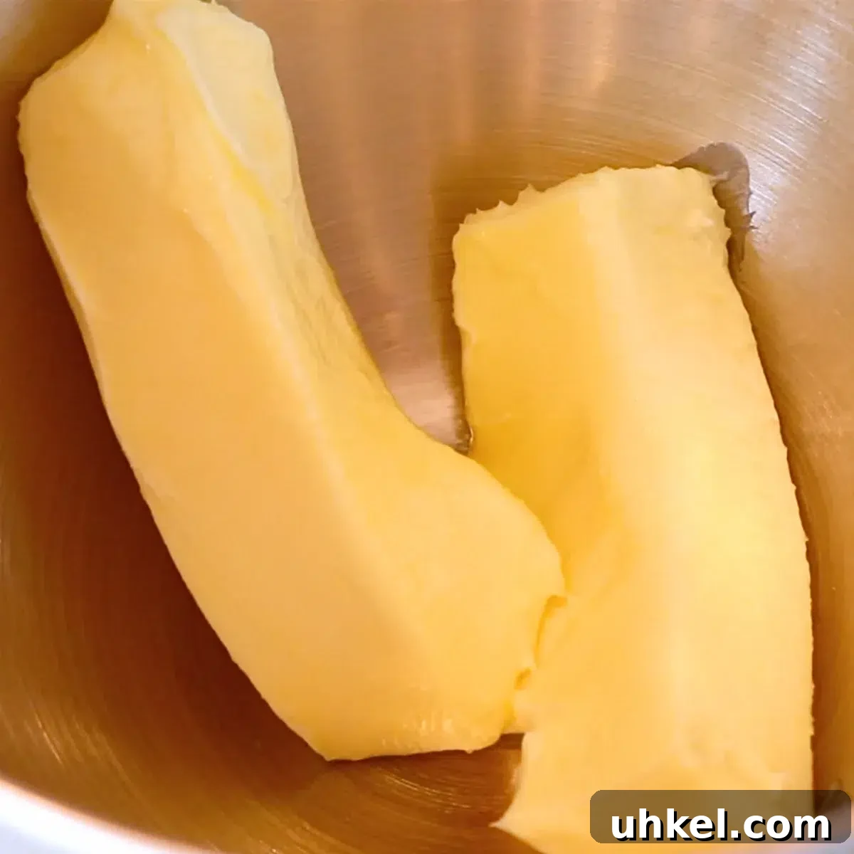7 Pro Tips for Baking Perfect Cookies Every Time 3 2 sticks of soft butter in a bowl
