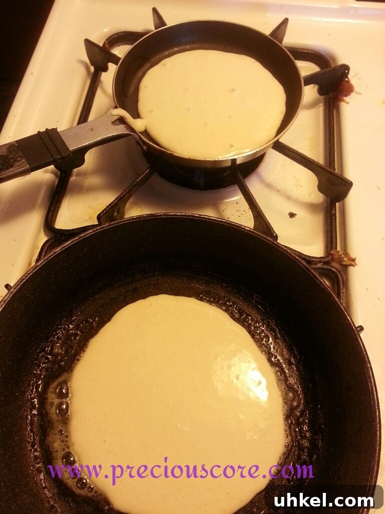 Fluffy Coconut Pancakes with Toasted Coconut Topping 6 img 170 5
