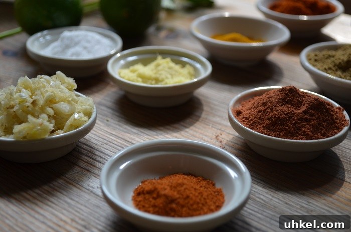 Tandoori Yogurt-Marinated Baked Chicken with Masala 3 spices for Tandoori Chicken