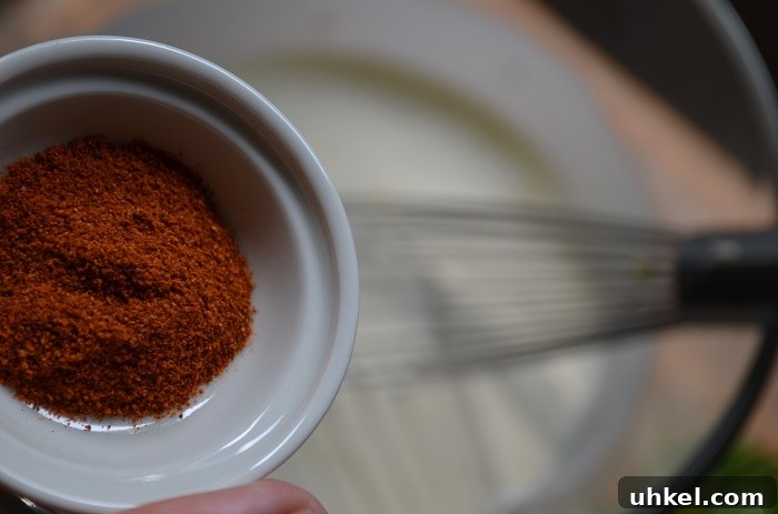 Tandoori Yogurt-Marinated Baked Chicken with Masala 5 up close paprika