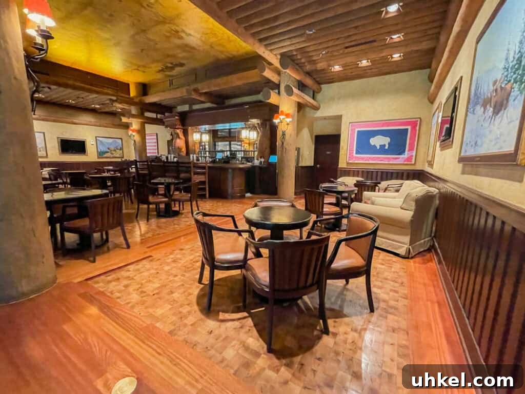 Territory Lounge: Cozy Wine & Cocktail Bar Guide 2 Territory Lounge Dining area and bar.