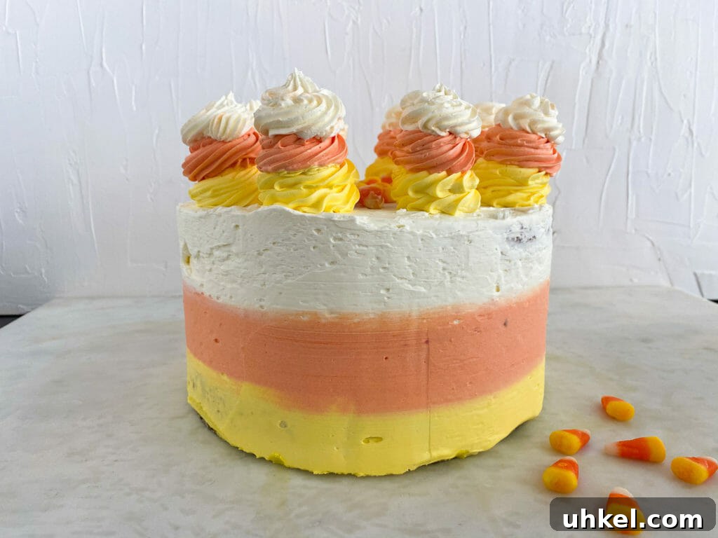Autumn Layer Cake Recipes: 3 Ways to Bake 1–4 Layers 3 Candy Corn Cake