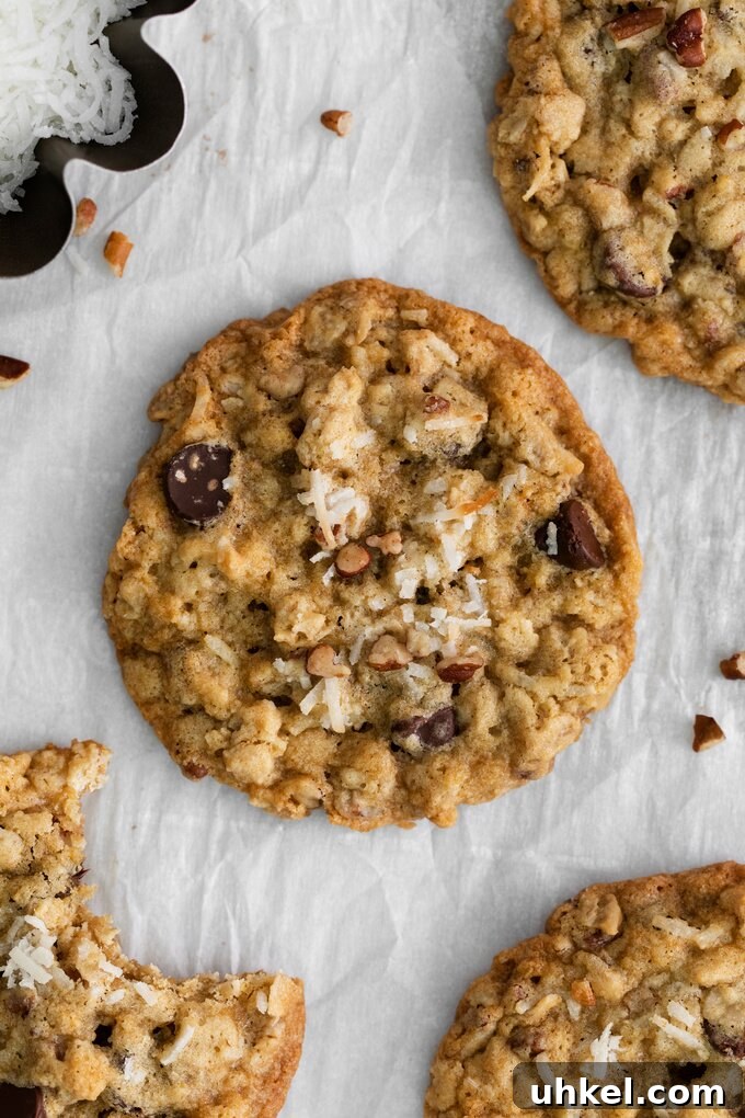 Hearty Cowboy Cookies Recipe: Chocolate, Oats & Pecans 7 img 18878 12