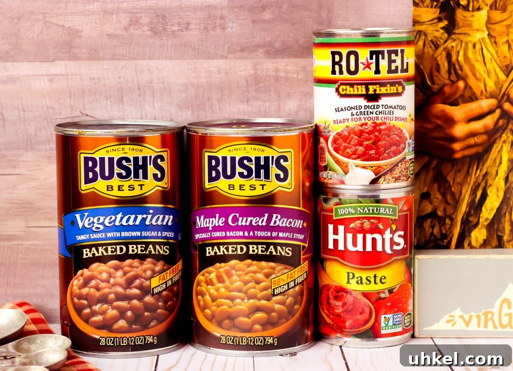 Maple Bacon & Ham Baked Bean Chili Recipe for Cozy Dinners 6 Maple Bacon and Ham Baked Bean Chili (4)
