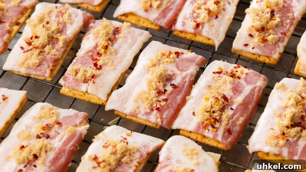 Candied Bacon Crackers: Sweet and Salty Holiday Snack Recipe 8 img 21314 10