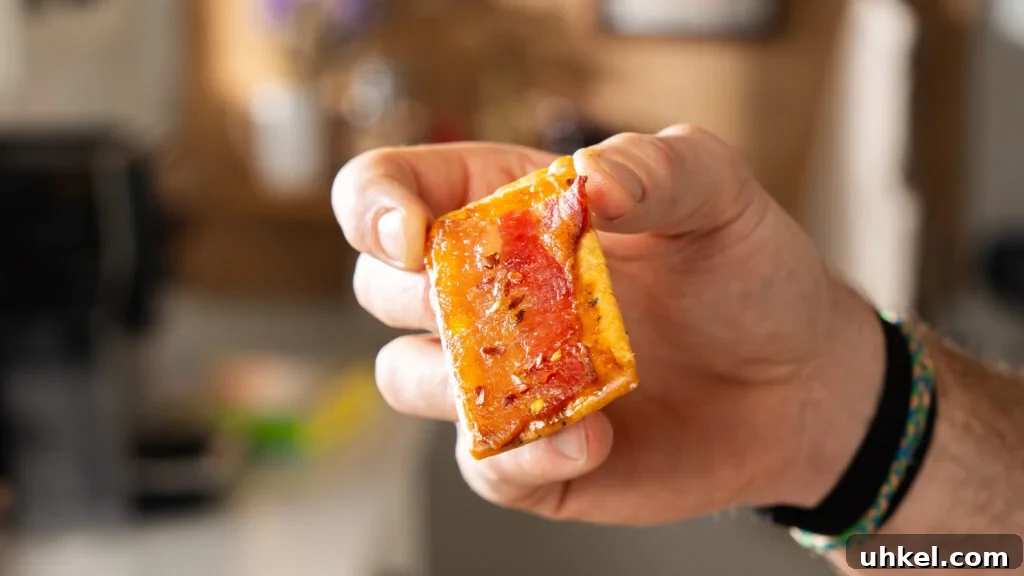 Candied Bacon Crackers: Sweet and Salty Holiday Snack Recipe 6 img 21314 8