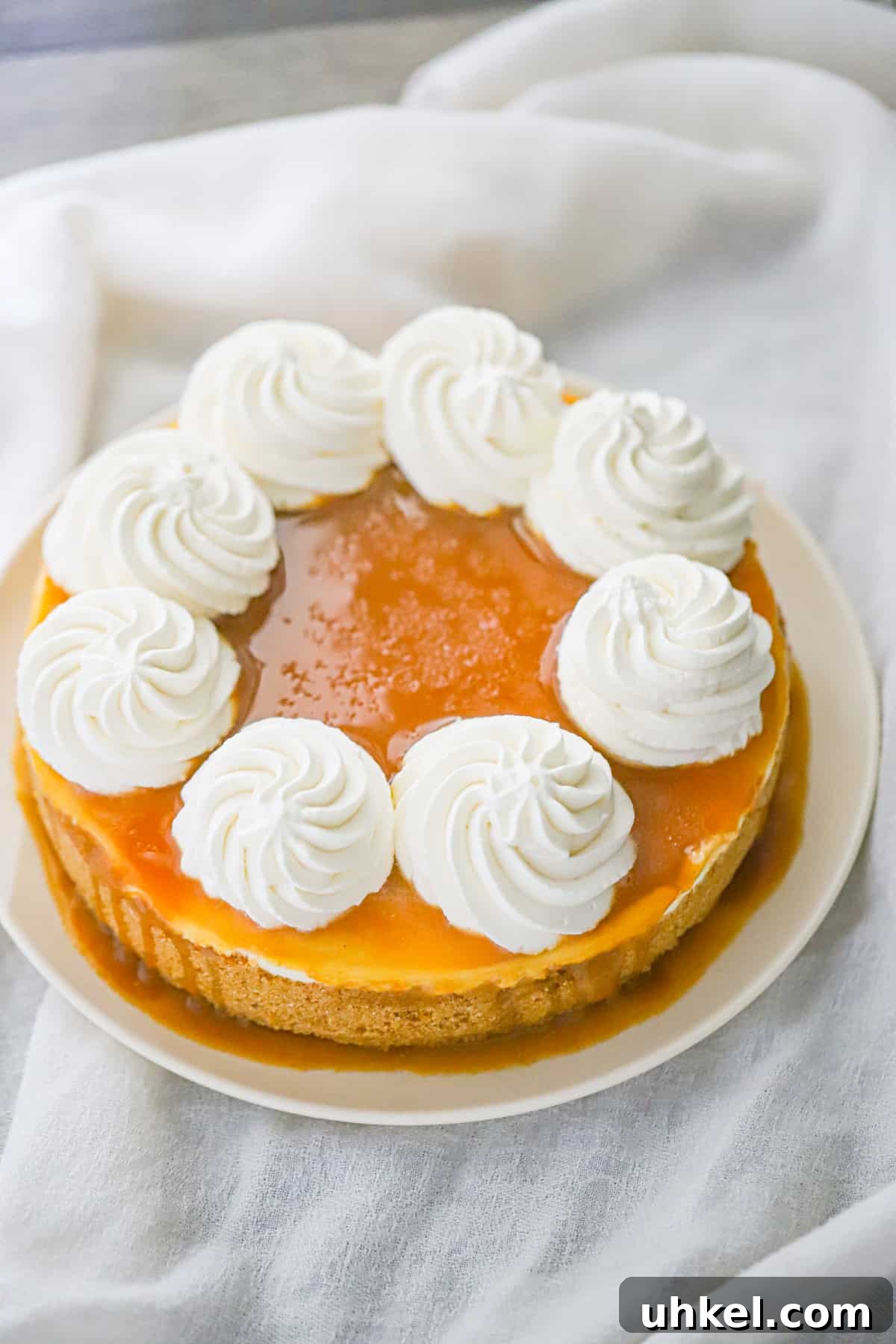No-Bake Salted Caramel Cheesecake Recipe — Quick Dessert 2 no bake salted caramel cheesecake recipe