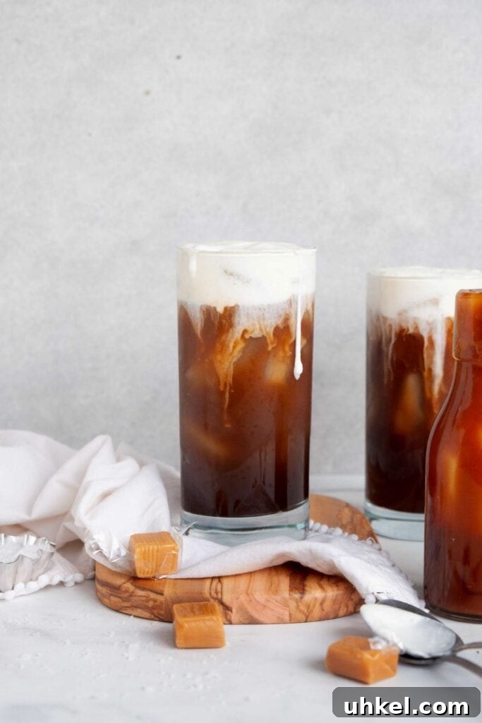 Starbucks Salted Caramel Cream Cold Brew: Flavor & Nutrition Guide 5 Homemade Salted Caramel Cream Cold Brew