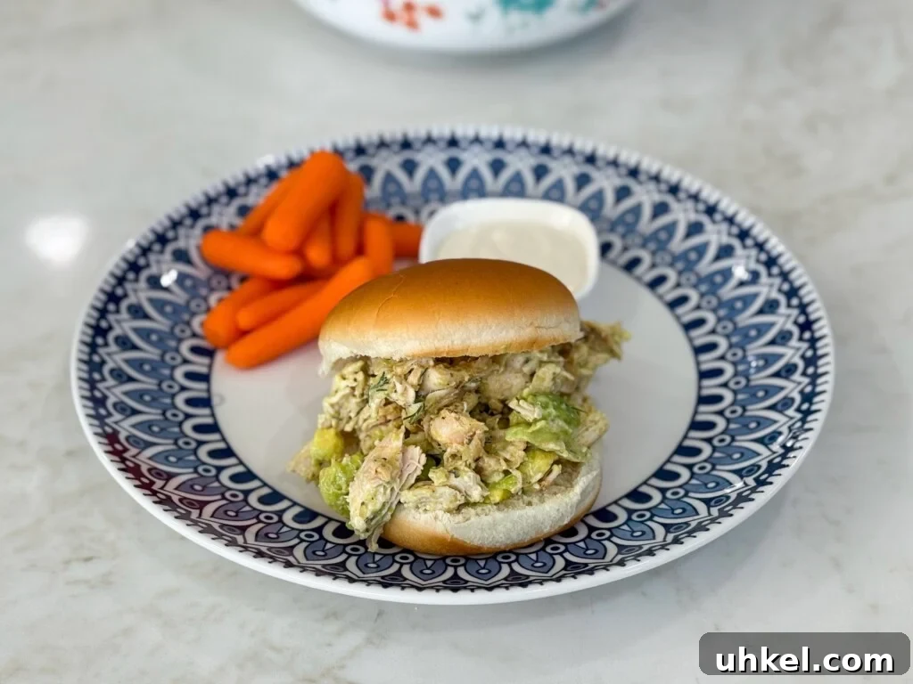 Creamy Avocado Ranch Chicken Salad Sandwich Recipe 3 easy avocado ranch chicken sandwich