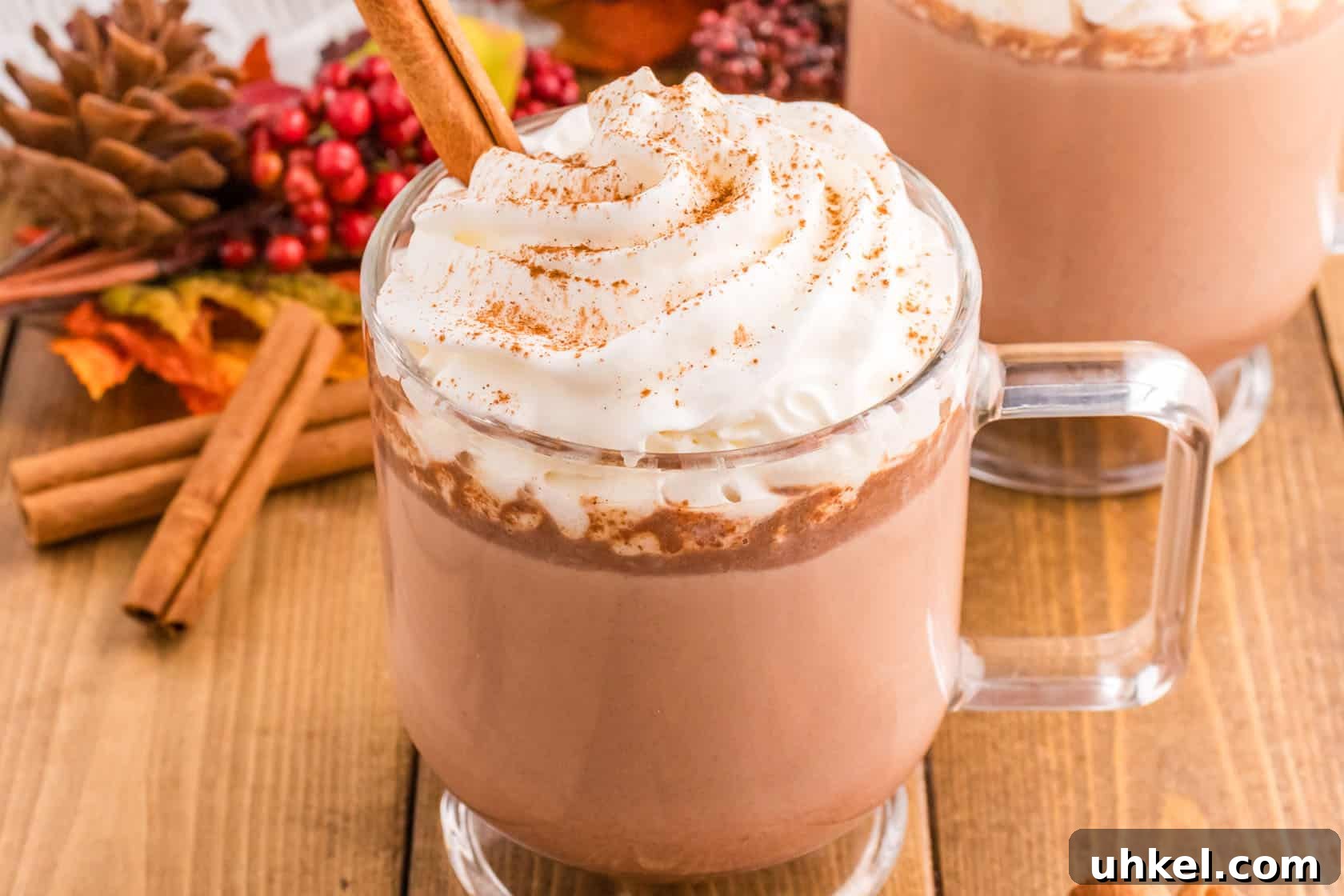 Authentic Mexican Hot Chocolate Recipe – Rich, Spiced Cocoa 9 Mexican hot chocolate topped with cinnamon whipped cream.