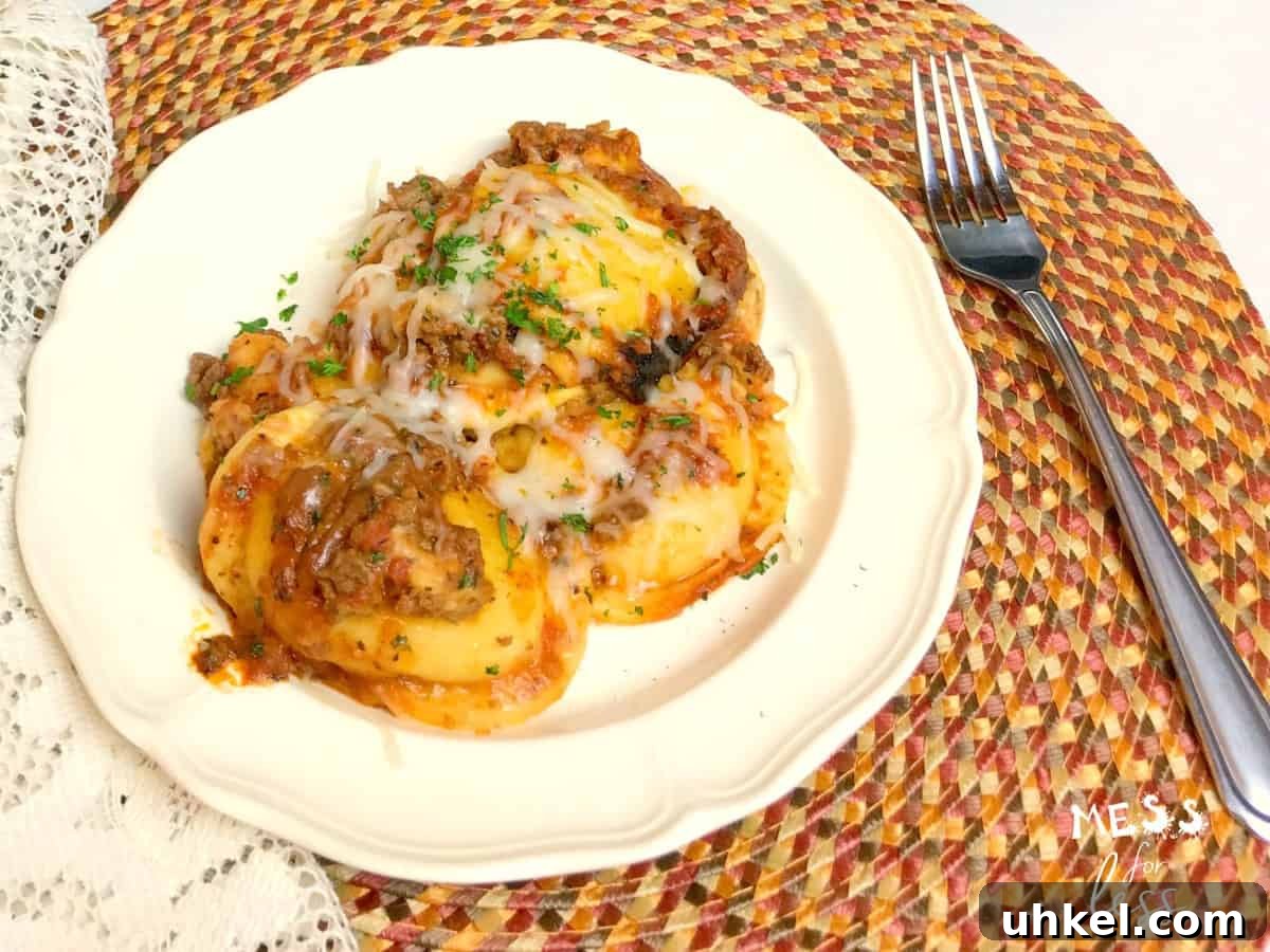 Slow-Cooker Ravioli Lasagna Recipe for Comforting Weeknight Meals 4 Ravioli Lasagna in the Crock Pot