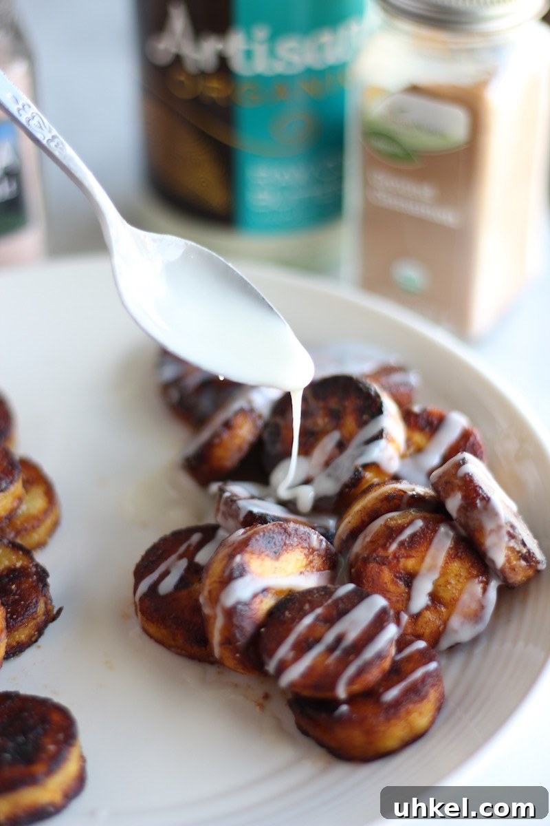 Sweet and Savory Fried Plantains - a super simple snack or side dish recipe to suit either sweet or savory cravings! Both versions are awesome! | fedandfulfilled.com