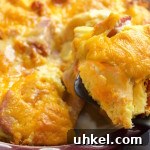 Ham and Cheese Croissant Casserole: Quick Savory Breakfast Bake 4 Ham and Cheese Croissant Casserole