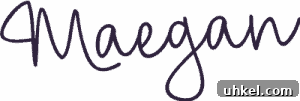 Maegan's Signature
