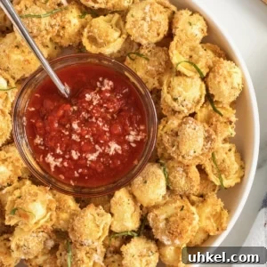 Toasted Tortellini Bites by The BakerMama