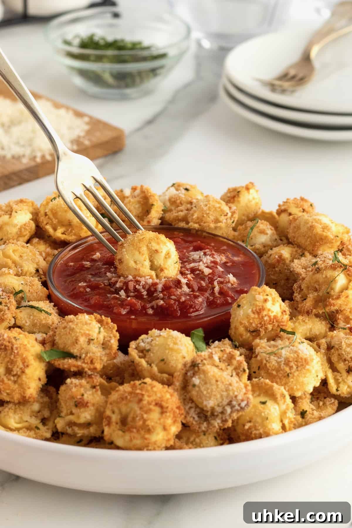 Toasted Tortellini Bites by The BakerMama