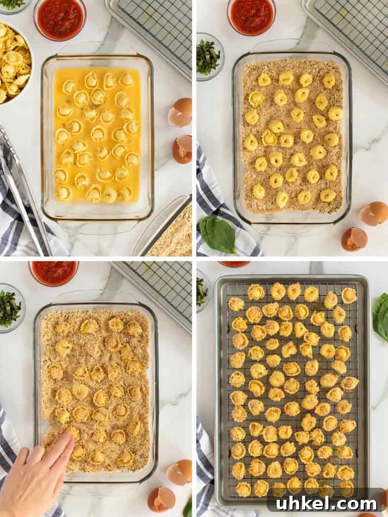 Toasted Tortellini Bites by The BakerMama