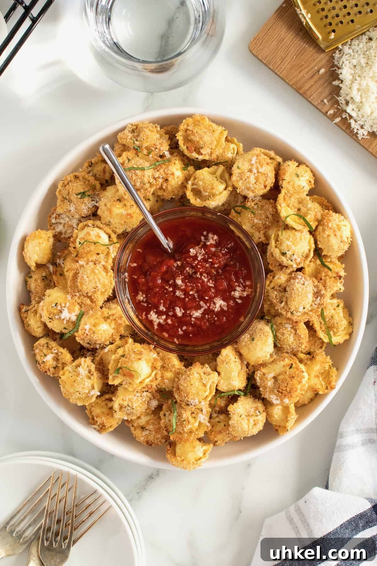 Toasted Tortellini Bites by The BakerMama