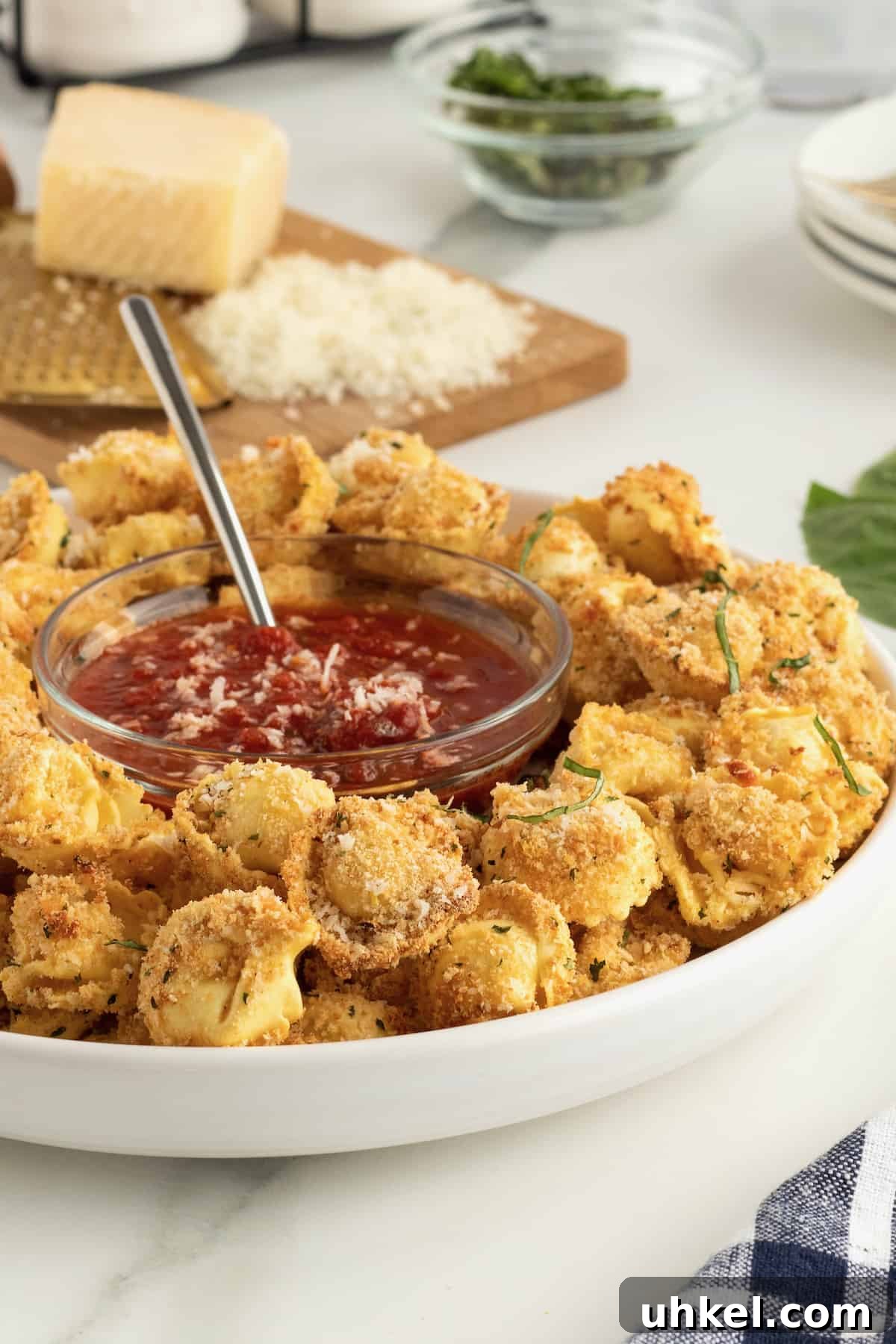 Toasted Tortellini Bites by The BakerMama
