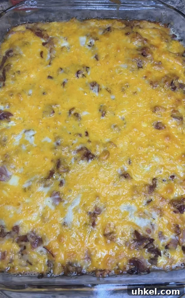 Hearty Loaded Breakfast Casserole with Sausage and Cheese 10 img 2826 9