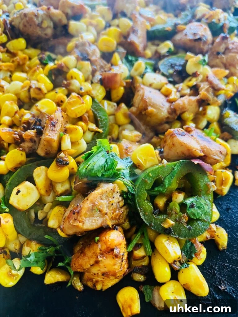 Blackstone Street Corn Dip Recipe for Grilled Skillet Corn 14 Blackstone Jalapeno Lime Chicken and Corn