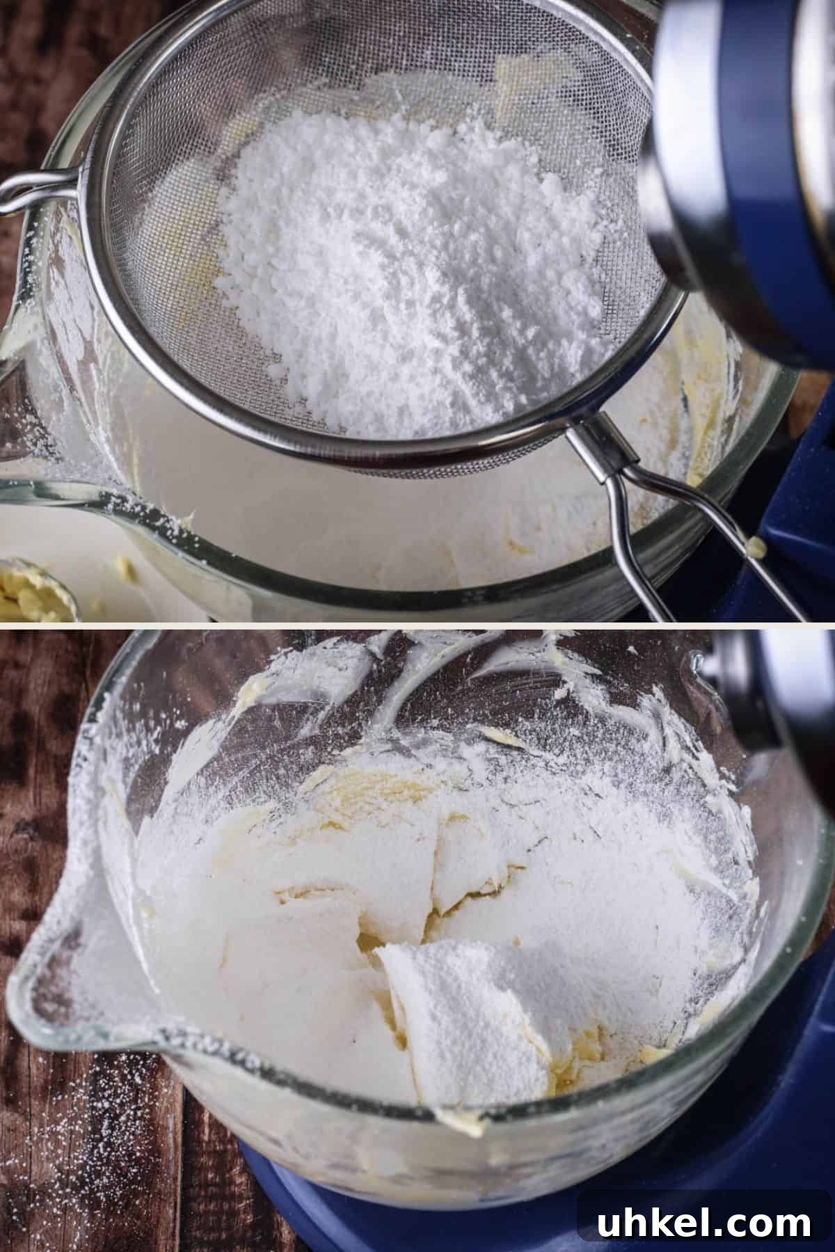 Coconut Cake Without Gluten: Moist Recipe for Allergy-Friendly Celebrations 13 Icing sugar sieved into whipped butter.