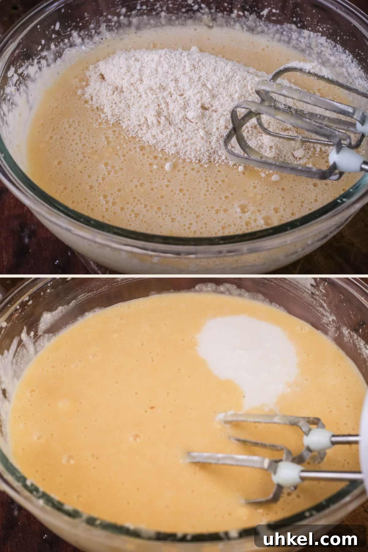 Coconut Cake Without Gluten: Moist Recipe for Allergy-Friendly Celebrations 9 Flour added to the wet ingredients, followed by the coconut mixture.