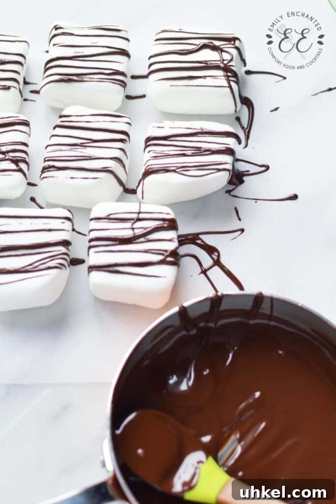 Chocolate Marshmallows Chocolate Marshmallows