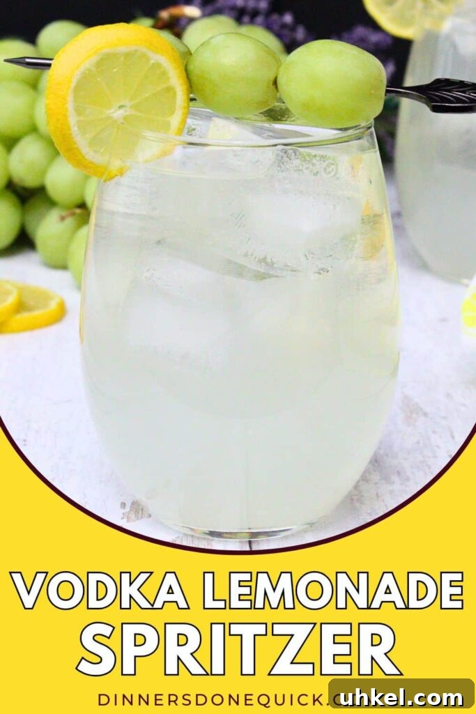 Cîroc Lemonade Spritzer Recipe — Refreshing Vodka Limonata Spritz 11 vodka lemonade spritzer recipe dinners done quick pinterest