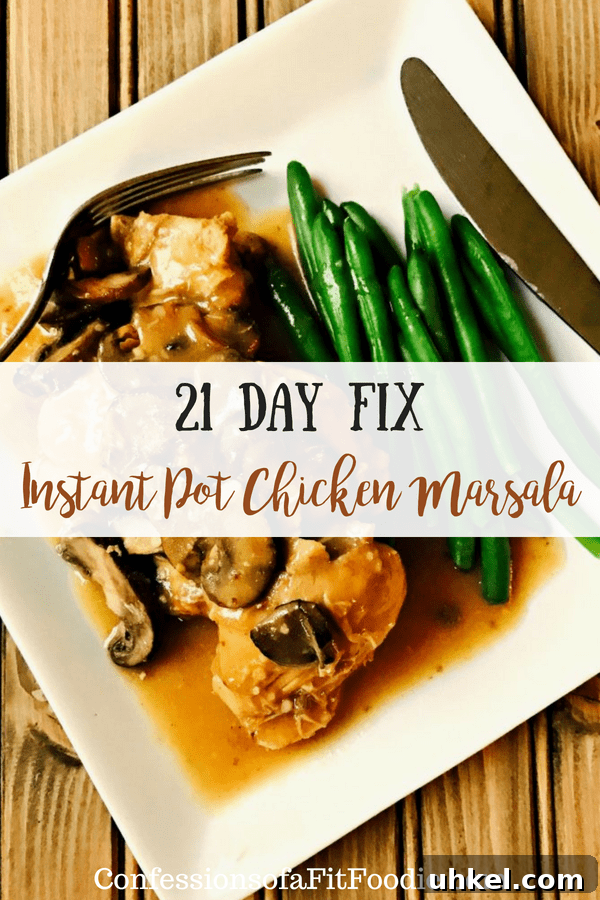 Authentic Chicken Marsala Recipe with Mushrooms and Wine 5 21 Day Fix Instant Pot Chicken Marsala | Confessions of a Fit Foodie