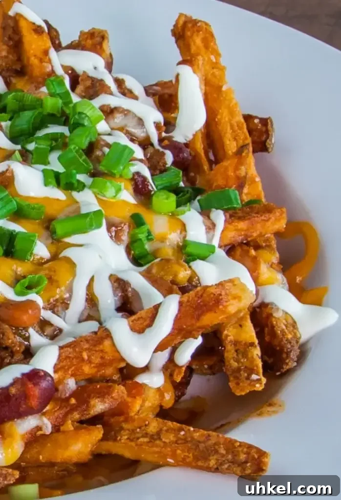 Spicy Loaded Papas Locas — Latin Street-Style Crazy Fries 3 Loaded fries with toppings