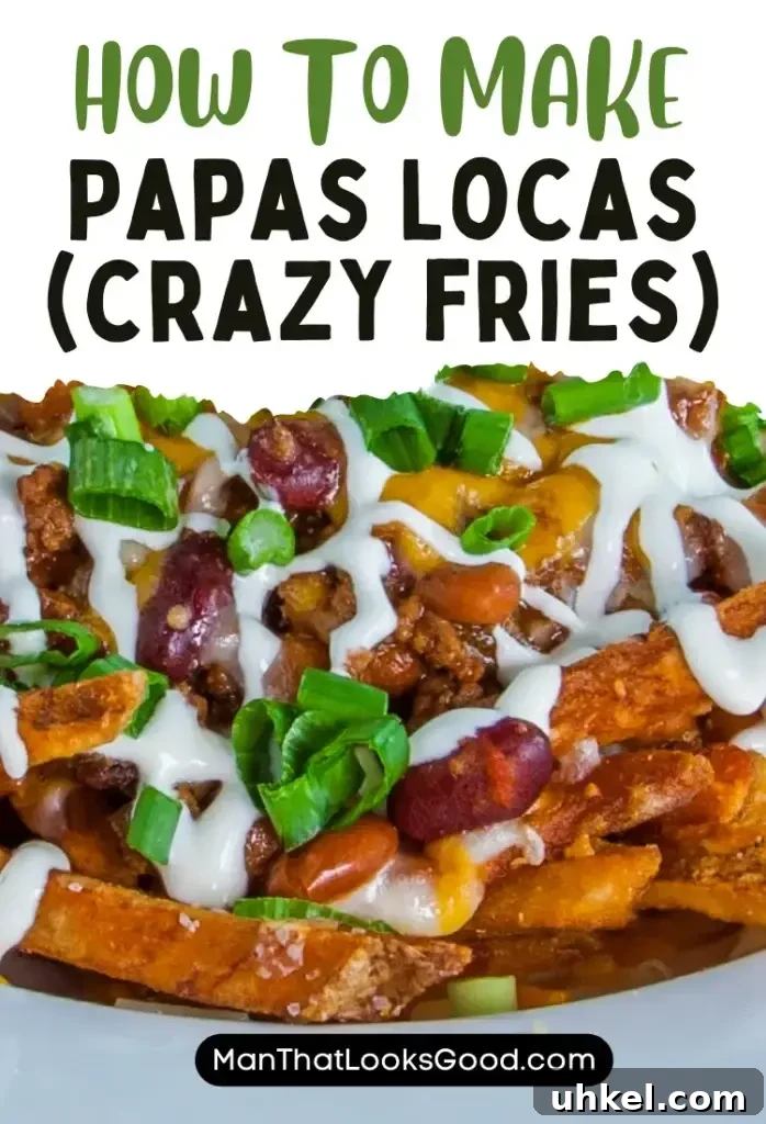 Spicy Loaded Papas Locas — Latin Street-Style Crazy Fries 5 Leftover loaded fries
