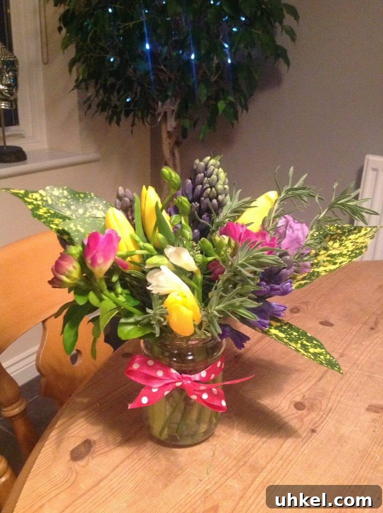 Jam Jar Flower Arrangements for Mother's Day Gift Ideas 3 JamJar Flowers