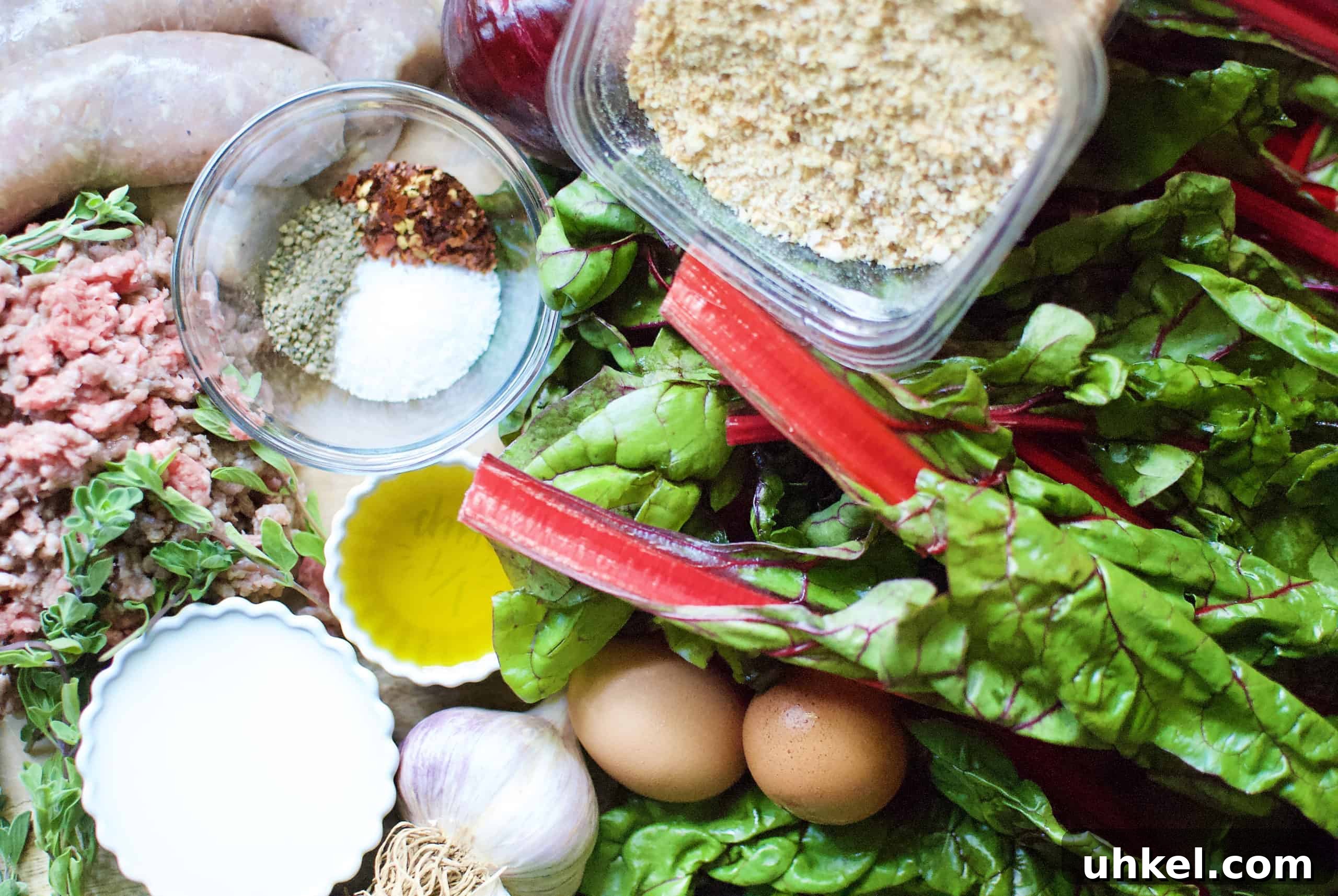 Beef and Swiss Chard Meatballs Recipe 2 beef & chard meatballs