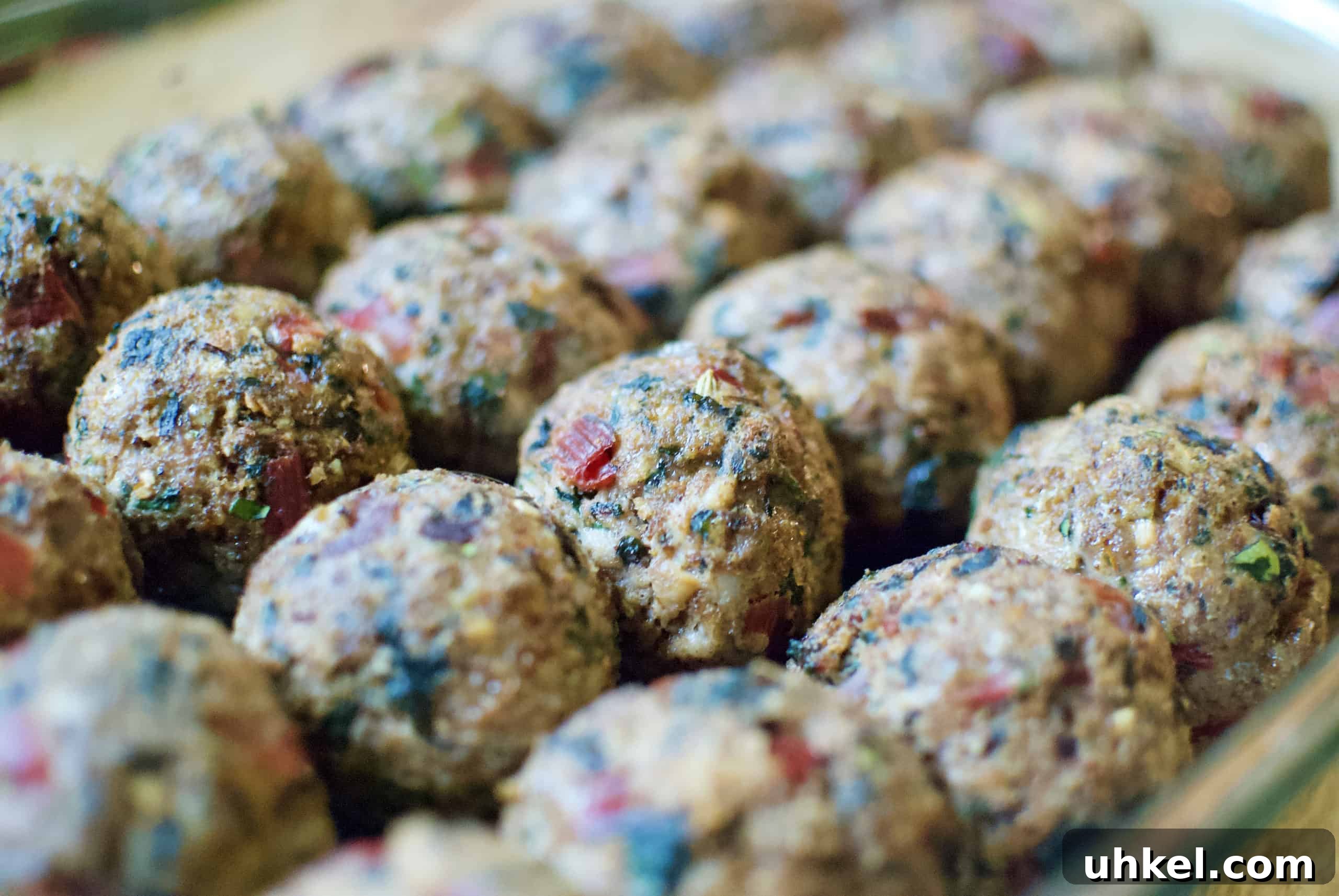 Beef and Swiss Chard Meatballs Recipe 6 beef & chard meatballs