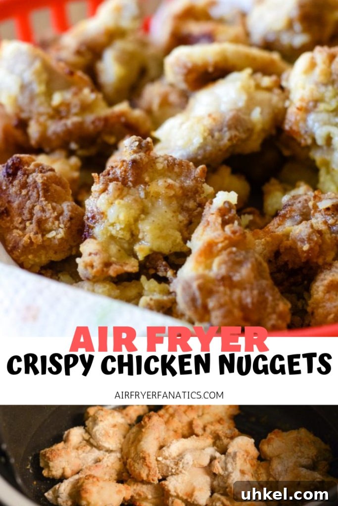 Crispy Air Fryer Chicken Nuggets You Can Make at Home 2 air fryer chicken nuggets