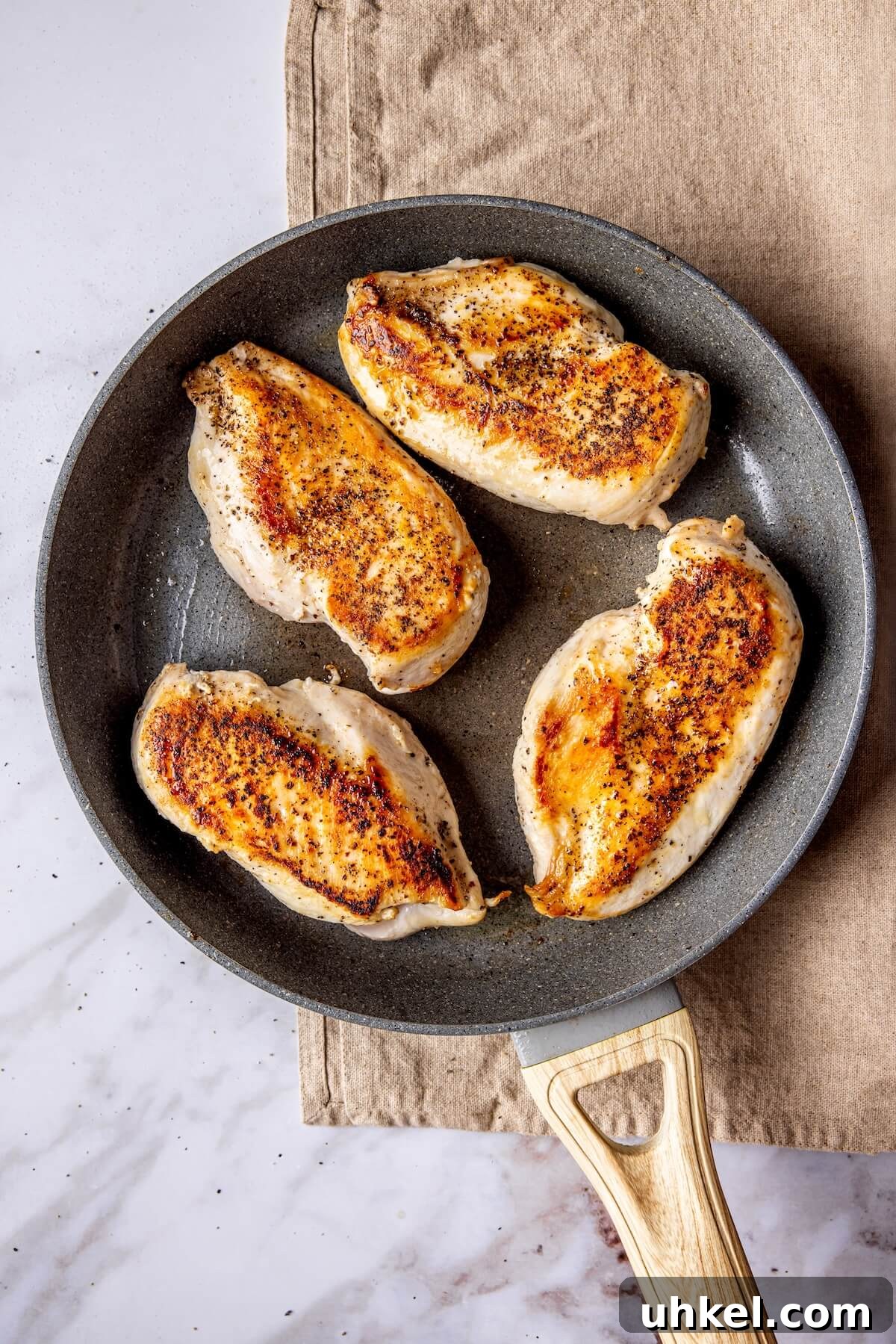 Lazy-Girl Oven-Baked Chicken Breasts: 20-Minute Recipe 8 Lazy Girl Chicken Breasts Step 2 - Olivia Adriance