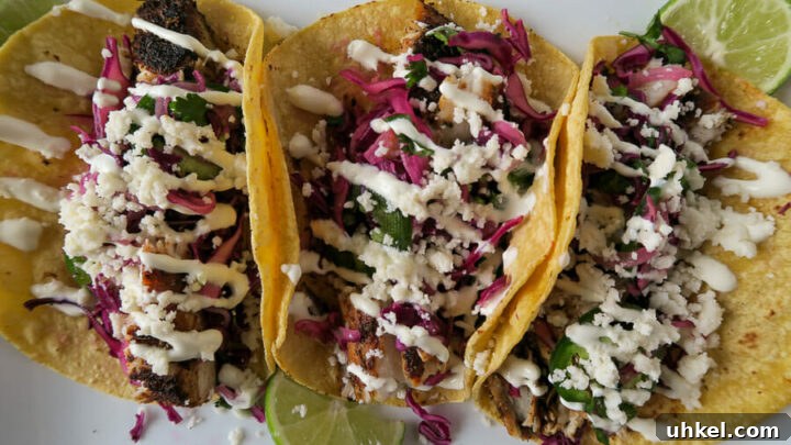 Blackened Mahi Mahi Fish Tacos