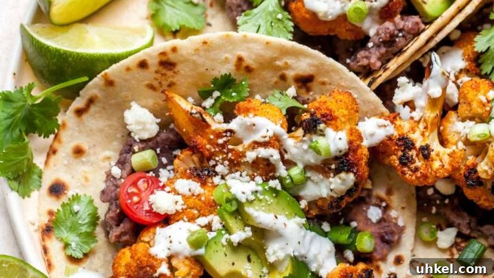 Chipotle Cauliflower Tacos