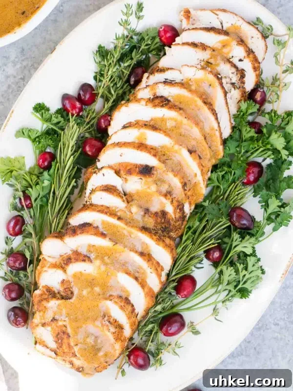 instant pot turkey breast and gravy