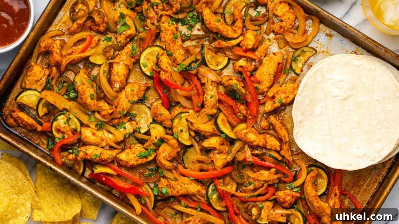 13 Budget-Friendly One-Pan Bakes Everyone Loves This Year 13 Sheet Pan Chicken Fajitas