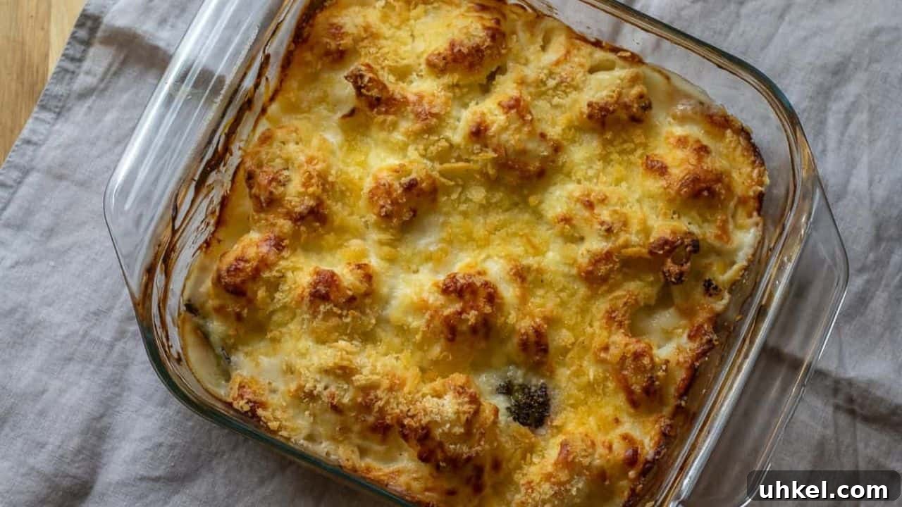 13 Budget-Friendly One-Pan Bakes Everyone Loves This Year 14 Baked Cheesy Cauliflower Casserole