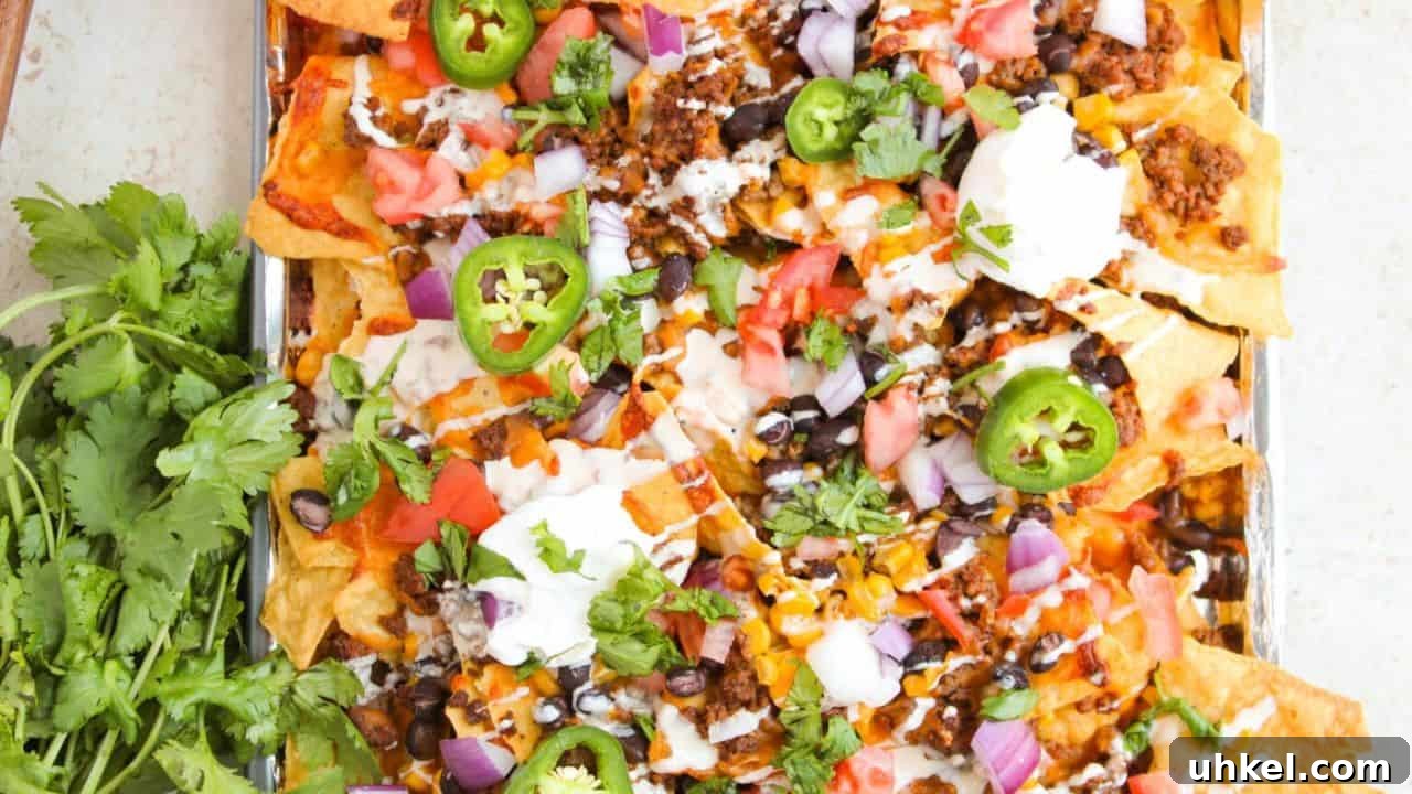 13 Budget-Friendly One-Pan Bakes Everyone Loves This Year 9 Ground Beef Nachos