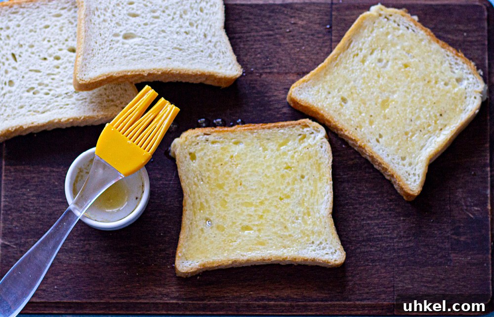 Cheese on bread